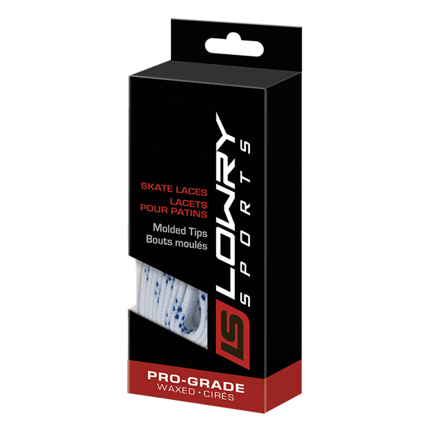 LOWRY PRO GRADE MOLDED TIP WAXED LACES