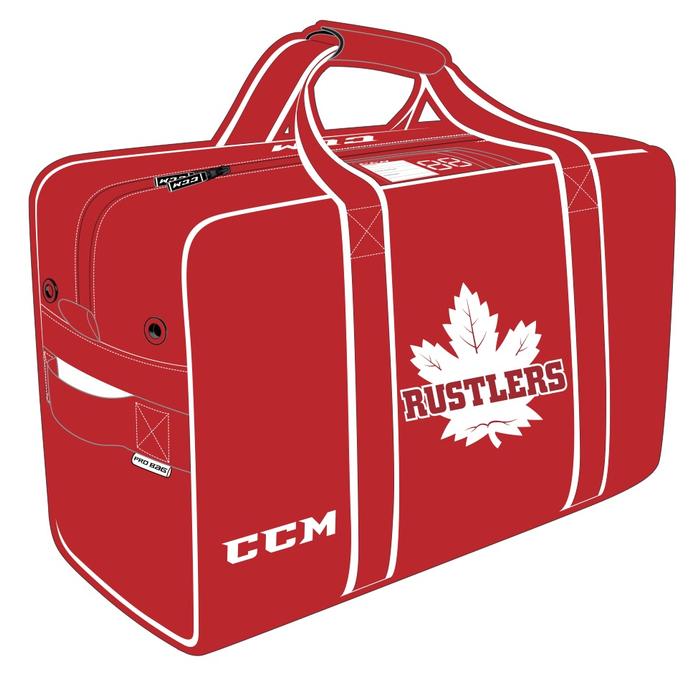 RUSTLER CUSTOM PLAYER BAG SR (EMBROIDERED LOGO BOTH SIDES)
