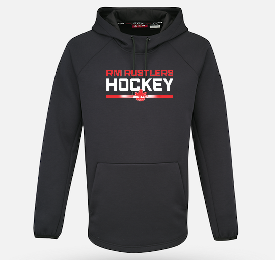 RUSTLER CCM PREMIUM TECH FLEECE HOODIE ADULT