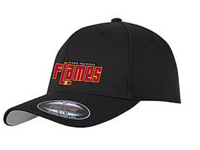 Flames Wool Blend Cap by Flexfit