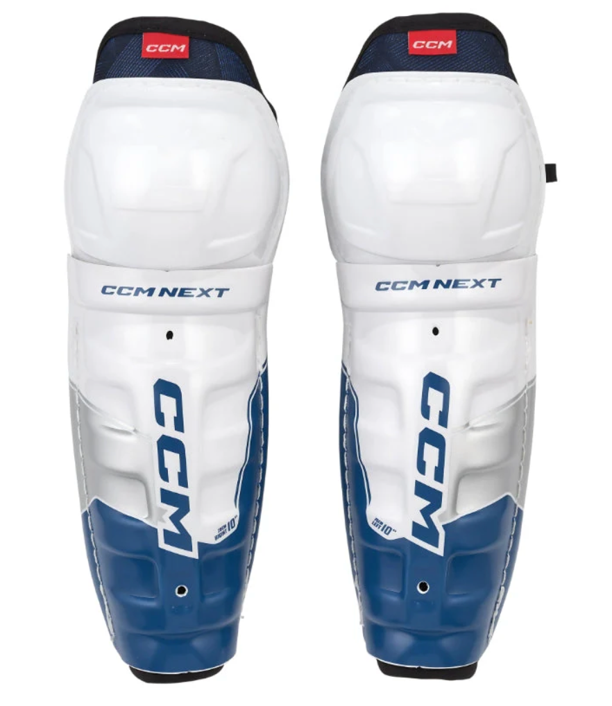 CCM NEXT SHIN PADS YTH