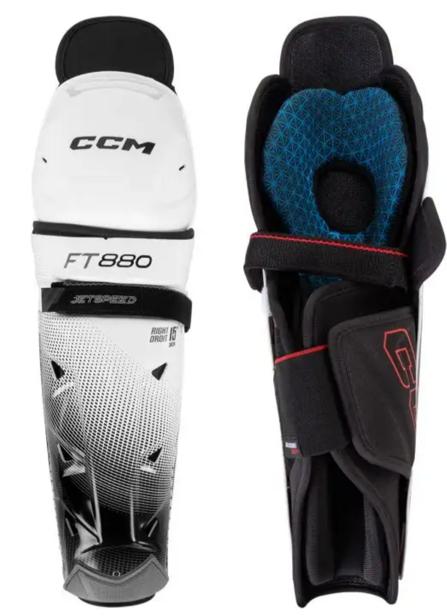 CCM FT880 SHIN PADS SR