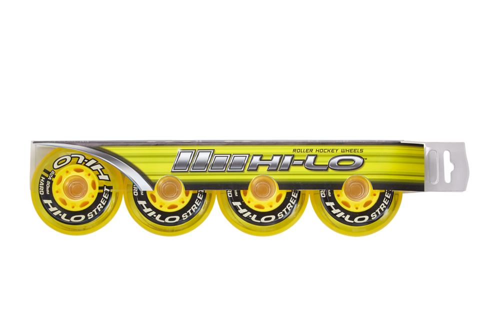 Bauer HI-LO ROLLER HOCKEY WHEELS 4PK OUTDOOR